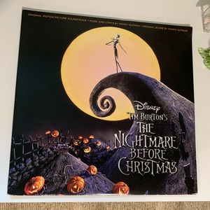Nightmare Before Christmas soundtrack vinyl album